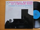 BRG 72034 Sviatoslav Richter At Carnegie Hall Debussy 1960 CBS Mono EXCELLENT