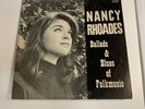 Nancy Rhodes Ballads & Blues Of Folkmusic 33RPM Vinyl Copeland Records Signed