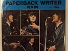 The BEATLES - Paperback Writer/Rain 45 rpm w/Pic Slv 1966 EX