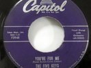 the FIVE KEYS 45 With All My Love / You're For Me CAPITOL Doowop VG+   #2693