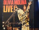Olivia Molina Live  NEAR MINT EMI Electrola 2xVinyl LP  DoLP  signiert Autogramm