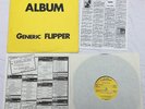 Flipper Generic Flipper Album LP 1982 Subterranean Records Insert Near Mint NM