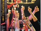 Y&T 'Open Fire' original 1985 Japanese vinyl LP w/foldout insert & OBI