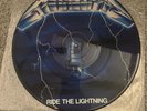 METALLICA - RIDE THE LIGHTNING ORG PRESS PICTURE DISC Music Nations UK 1986 LP