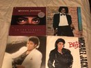 Michael Jackson vinyl 4 LP lot￼ Bad,Thriller,Off the wall,in the closet.