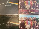 2 Copies of Each SGT PEPPERS and DARK SIDE OF THE MOON Beatles Pink Floyd Vinyl