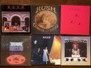 8 RUSH LPs CARESS OF STEEL Hold Your Fire ALL THE WORLD'S 2112 EXIT STAGE Vinyl