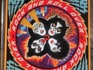 kiss rock and roll over colored vinyl with poster, exelent condition