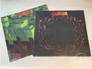 C418 Minecraft Volume Alpha (Clear &green) & Beta (Fire Splatter) vinyl LP