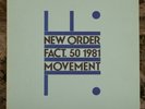 New Order - Movement 1981 Factory LP A3/B3 Press EX/VG