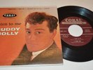 BUDDY HOLLY Listen To Me Peggy Sue 1958 EP 45 & PICTURE SLEEVE Coral EC-81169
