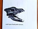 Wolf Eyes - Fuck Pete Larsen LP Aaron Dilloway Hair Police Dead Machines RRR New