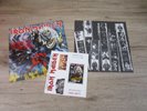 Vinyle LP 33T IRON MAIDEN The Number of the Beast French Press avec Patch Rare