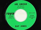 C&W Bopper 45 - Ray Jones - Abe Lincoln - Royce - mp3 - obscure