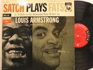 Louis Armstrong First Pressing Lp Satch Plays Fats On Columbia - Vg++ To Nm / Vg