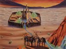 MANILLA ROAD - Crystal Logic - Black Dragon - RARE Blue Vinyl, BDCS 018 LP 1986