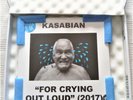 Kasabian For Crying Out Loud 2019 Unicef Limited Edition Blue Vinyl LP No 27/50