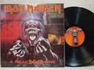 Iron Maiden A Real Dead One 1993 LP g/f W/In + Poster NM   NM+ Promo MisPrint