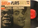 Louis Armstrong First Pressing Lp Satch Plays Fats On Columbia - Vg++ To Nm / Vg