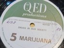 1968 High School Educational Vinyl On Drugs 33 1/3 RPM DRUGS IN OUR SOCIETY
