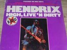 Jimi Hendrix - High, Live 'N Dirty LP Limited Edition Red Vinyl NEW STILL SEALED