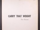 PACO ROSSANA: carry that weight TOPAZ 12