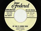 R&B Popcorn 45 - Kenny Martin - My Love Is Coming Down - Federal - mp3