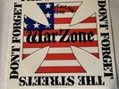 WarZone, Don’t forget the Streets, 12” vinyl, insert, 1987, hardcore, punk