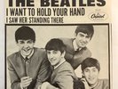 The Beatles I WANT TO HOLD YOUR HAND PICTURE SLEEVE 45 RECORD Capitol 5112