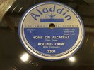 ROLLING CREW-ALADDIN 3301-HOME ON ALCATRAZ/CRYIN EMMA-BLUESY DOO-WOP R&B 78 1955