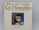 Les Miserables Original Broadway Cast Recording Geffen Records 2 Album Set