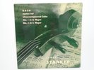 Janos Starker Bach Suites for unaccompanied Cello Columbia 33cx 1656 b/g NM