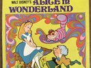 Walt Disney’s Alice In Wonderland storybook and Vinyl record 1969