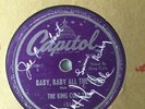 RCA VICTOR Signed BY THE KING COLE TRIO NAT KING COLE, JOE COMFORT IRVIN ASHBY