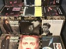 BEATLES RELATED JULIAN LENNON (13) 45’s INCLUDING (9) PROMOS W/12 PS ASSORTED
