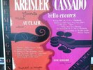 Auclair - Kreisler Favorites / Cassado - Cello Encores LP   VG+ Remington Orig.