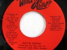 DAVID BOWIE / THE WHO 45 interview &music VG+/VG++ on What's It About  Mc 1851
