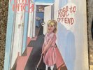 ANVIL BITCH RISE TO DEFEND BLACK VINYL LP NRR13 1ST PRESS