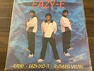 RARE Eazy-E - Eazy-Duz-It-Ruthless Villain-Radio 12” Vinyl Ruthless  Dr Dre