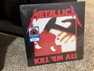 METALLICA Walmart Exclusive Fire Engine Red Colored vinyl Kill 'Em All LP Sealed