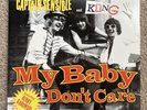 CAPTAIN SENSIBLE  & KING 10” RED VINYL MY BABY DONT CARE / THE DAMNED