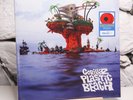 Plastic Beach 2LP Red Vinyl Record by Gorillaz
