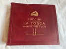 Rare Vintage Puccini ‘La Tosca’ La Scala Boxed Set Vintage HMV 78rpm 1929