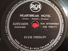 ELVIS PRESLEY (78 RPM-ITALY) A25V 0470 