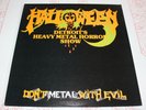 1985 HALLOWEEN Don't Metal With Evil LP MCM RECORDS Rare DETROIT 1st Press NM