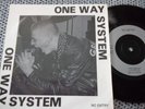 ONE WAY SYSTEM 3 TRACK EP RARE UK PUNK IN EX COND