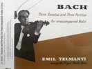 EMIL TELMANYI BACH PARTITAS/SONATAS ANALOGPHONIC LP-43126 DECCA 3LP