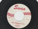 ROCKABILLY 45 -  DON WAYNE - HEAD OVER HEELS IN LOVE--HEAR - 1958 SWAN