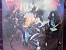 KISS ALIVE DOUBLE  BOOKLET BLUE BOGART LABELS 1975 RARE 1ST PRESS VG Rock Steady