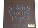 BEETHOVEN 10 SONATES VIOLON PIANO FERRAS BARBIZET FALP 584 587 HMV GREAT